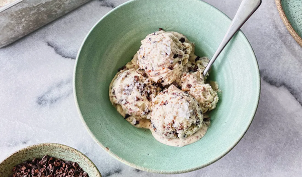 No-churn chocolate chip ice cream