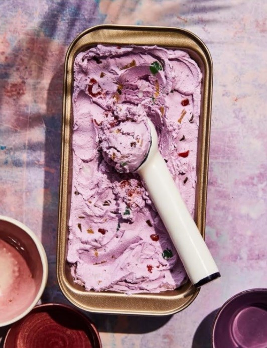 No-churn halo halo ice cream