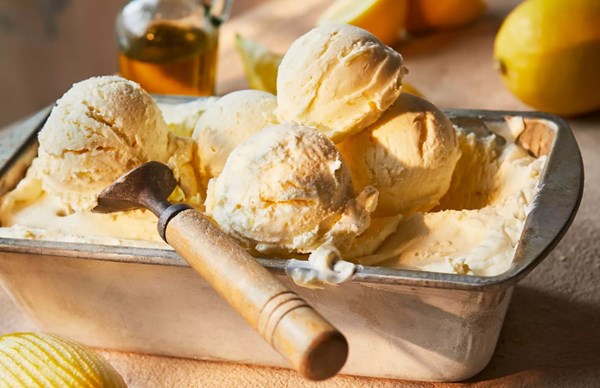 No-churn lemon ice cream 