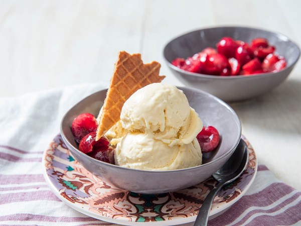 No-churn mascarpone ice cream 
