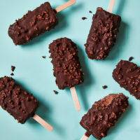No-churn nougat choc ices