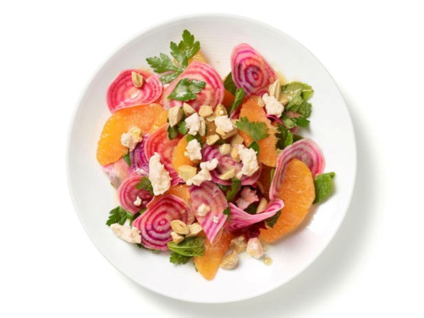 No-cook beet-orange salad