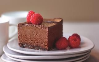 No-cook chocolate espresso cheesecake squares