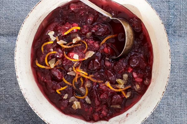 No-cook cranberry relish