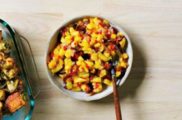 No-cook mango chutney