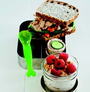 No-cook oatmeal pudding