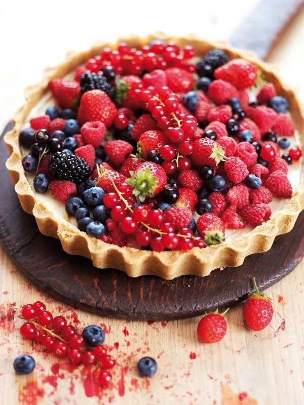 No-fuss fruit tart