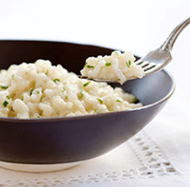 No-fuss risotto with chicken and herbs