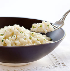 No-fuss risotto with Parmesan and herbs