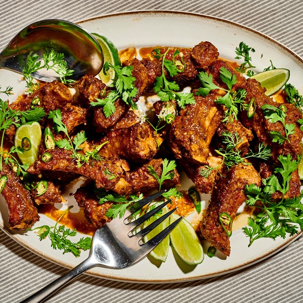 No-grill lemongrass and soy ribs