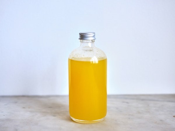 No-heat orange syrup