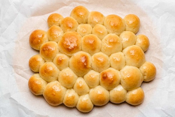 No knead bubble bread