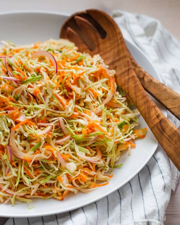 No-mayo coleslaw