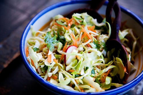 No-mayo coleslaw