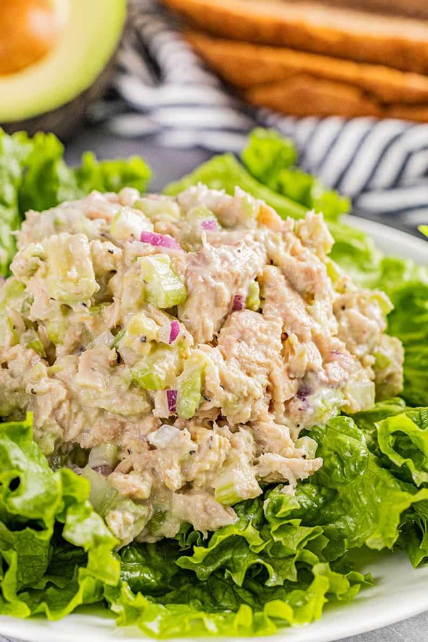 No-mayo tuna salad