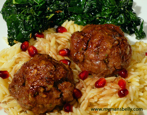 No more turkey leftovers - lamb meatballs