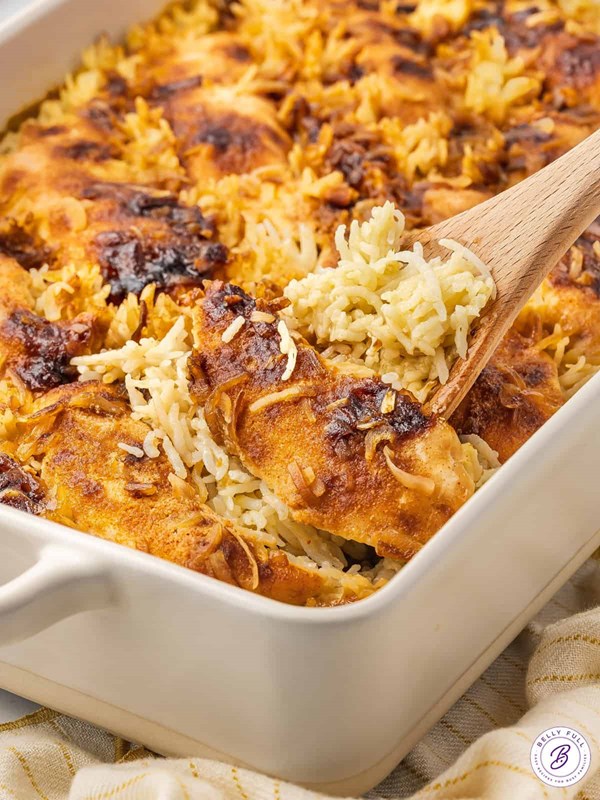 No peek chicken rice casserole