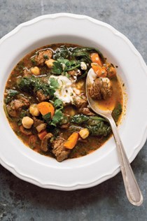 No-sear lamb and chickpea stew