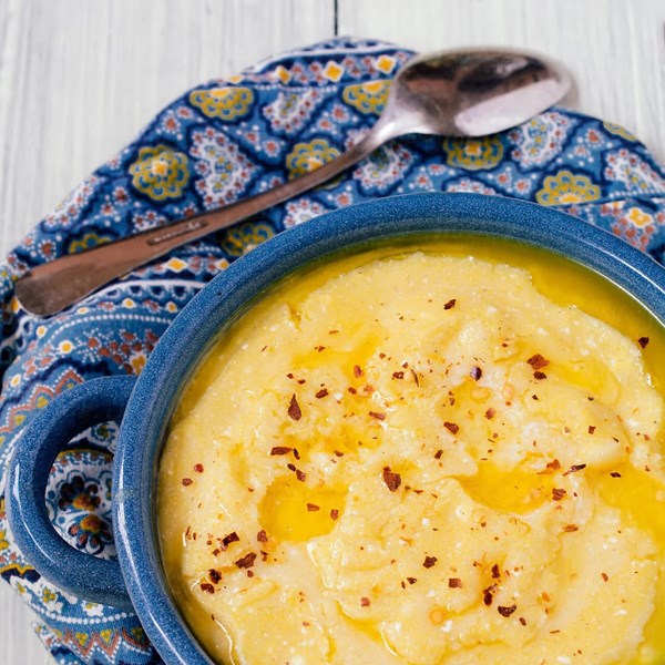 No-stir Instant Pot polenta