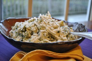No-stir risotto with prosciutto and spinach