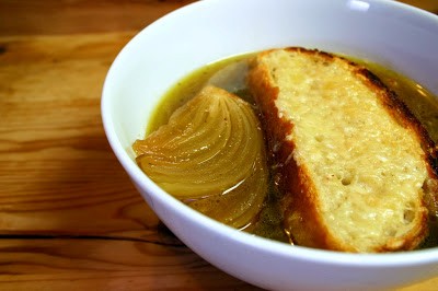 No-tears French onion soup