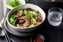 No-waste Asian chicken broth with buckwheat noodles [Melissa Palinkas]