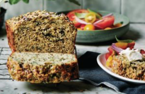 No-waste leftover supergreens loaf