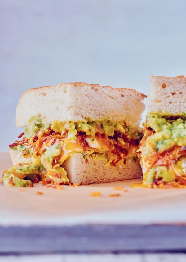 No.10 Claudia’s guac ‘n’ cheese [sandwich]