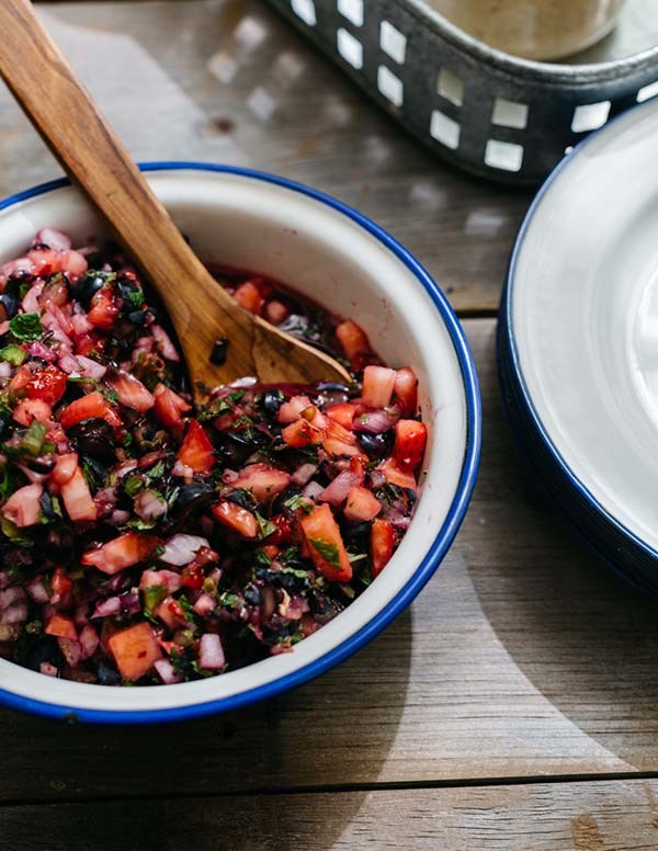 Nobska Farms verry-berry summer salsa