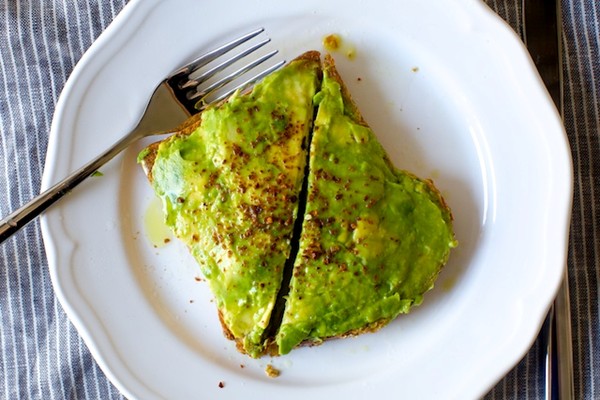 Nolita-style avocado toast