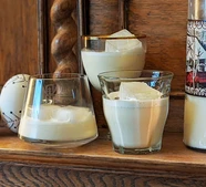 Non-alcoholic eggnog