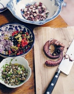 Nona Flora’s Croatian octopus salad