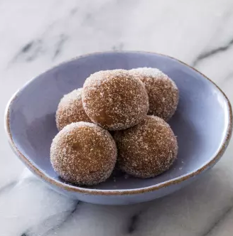 Nonalcoholic rum balls