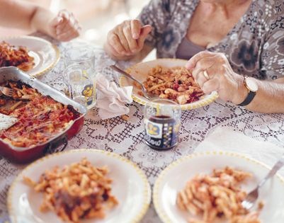 Nonna Ciccina’s Sicilian vegetarian pasta bake (Taiano)