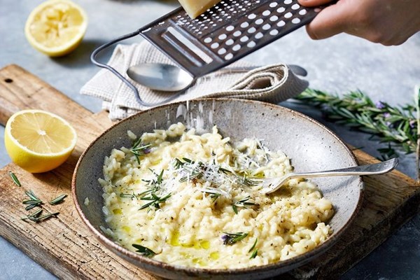 Nonna Maria's lemon & rosemary risotto