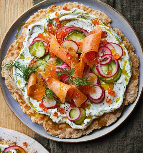 Nordic-style 'pizza'