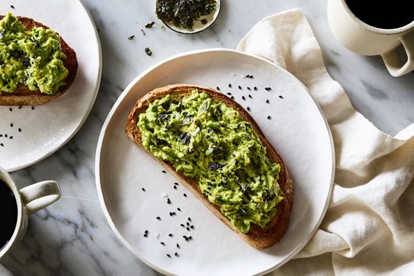 Nori & sesame avocado toast