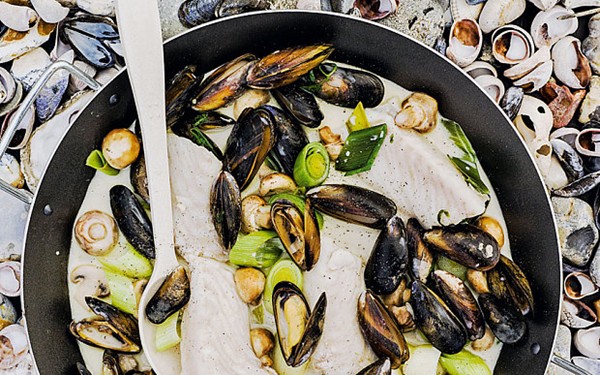 Normandy fish stew
