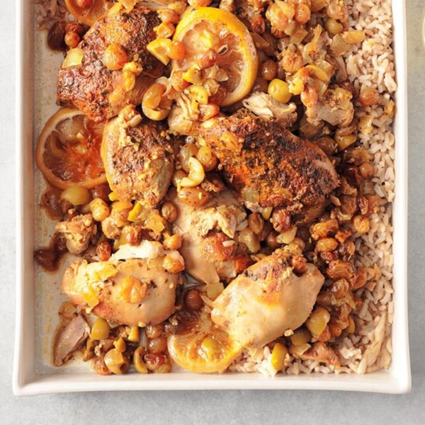 North African chicken and rice