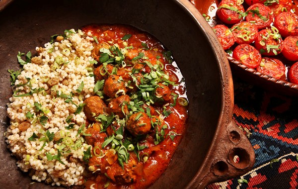 North African meatballs (boulettes)