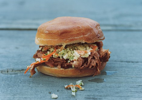 North Carolina pulled-pork barbecue
