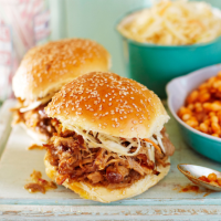 North Carolina-style pulled pork and slaw