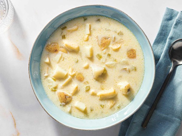 North Dakota cram and dumpling soup (Knoephla)