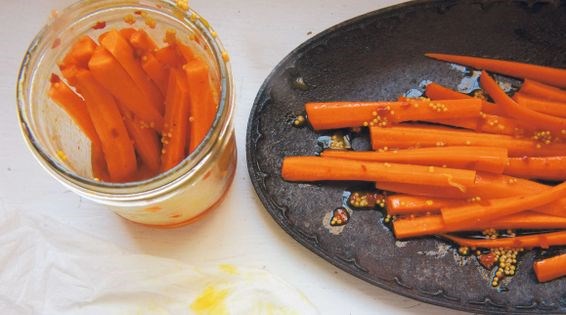 North Indian carrot pickle