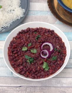 North Indian red bean curry (Rajma with adzuki beans)