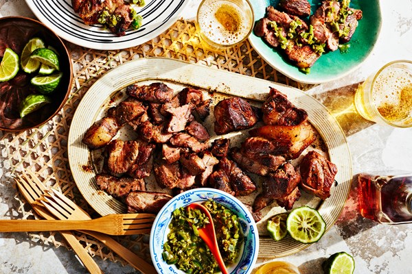 North Sumatran grilled pork (Babi panggang karo)