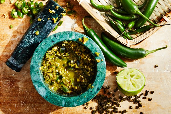 North Sumatran sambal andaliman