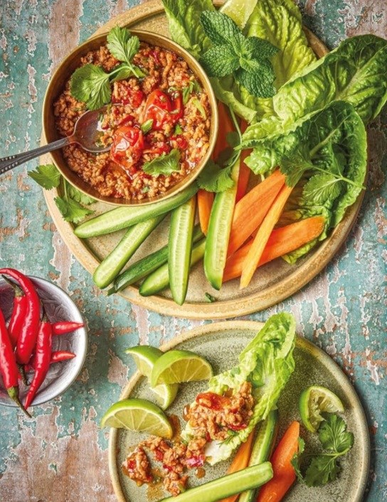 Northern Thai pork chilli dip (Nam prik ong moo)