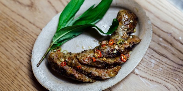 Northern Thai sausage (Sai oua)