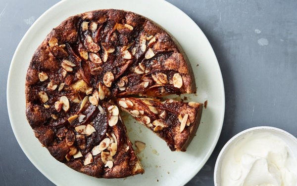 Norwegian apple cake 